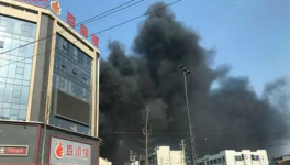 常州某工廠涂裝車間發(fā)生火災(zāi)