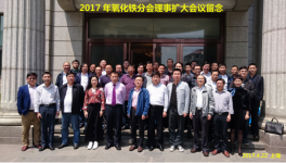 氧化鐵行業(yè)分會理事會擴大會議新聞報道
