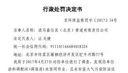 一企業(yè)因調(diào)漆房未密閉作業(yè)被罰款2萬(wàn)元
