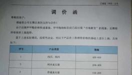 涂料也要漲了!(附調(diào)價函)
