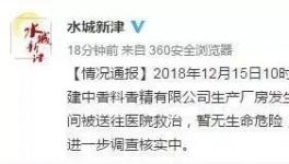 突發(fā)！又一化工廠發(fā)生火災(zāi)致14人受傷！