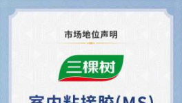 三棵樹室內(nèi)粘接膠獲全國銷量第一，引領(lǐng)家居膠粘產(chǎn)業(yè)升級
