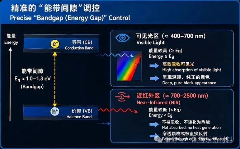 凱得樂新材料冷黑科技：黑色不再吸熱，節(jié)能更環(huán)保